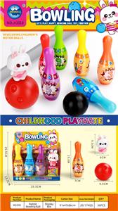 展示盒萌兔乐趣保龄球 - OBL10401538