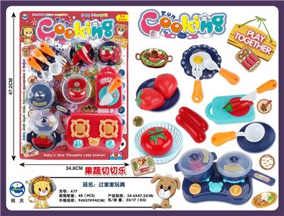 吸板过家家玩具果蔬切切乐 - OBL10401609