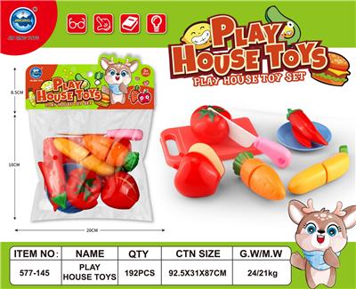 PVC卡头袋过家家切切乐 - OBL10401705