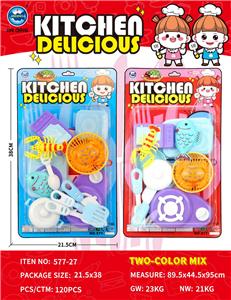 吸板英文过家家餐具组合 - OBL10401766