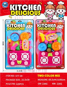 吸板英文过家家餐具组合 - OBL10401770