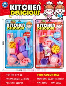 吸板英文过家家餐具组合 - OBL10401772