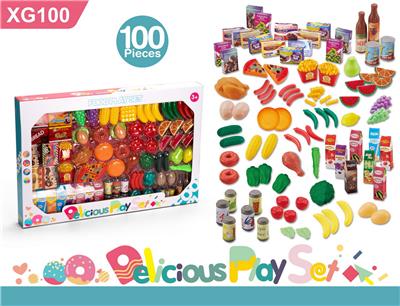 100PC食物套装 - OBL10402407