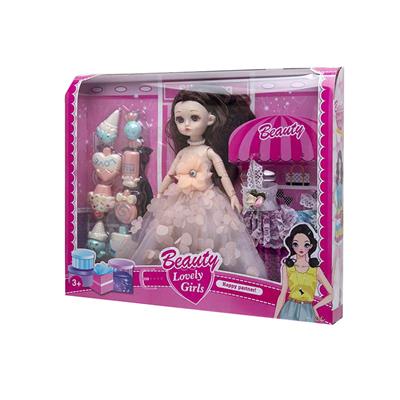 12寸实身关节萝莉配冰淇淋吸塑配件 - OBL10402919