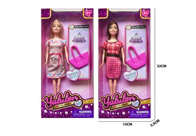 11.5寸实身时尚娃娃/2款混装 - OBL10403487