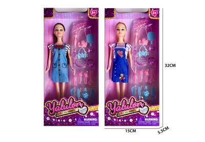 11.5寸实身时尚娃娃/2款混装 - OBL10403517