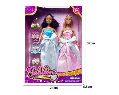 11.5寸实身棕色肤时尚娃娃 - OBL10403522