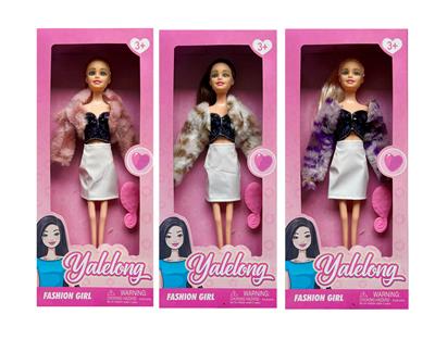 11.5寸实身时尚娃娃/3款混装 - OBL10403542