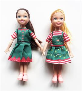 5寸实身关节时尚娃娃/2款混装 - OBL10403565