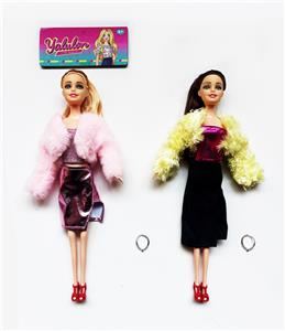 11.5寸实身时尚娃娃/2款混装 - OBL10403584