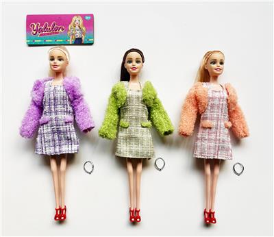 11.5寸实身时尚娃娃/3款混装 - OBL10403587