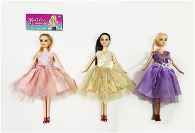 11.5寸实身时尚娃娃/3款混装 - OBL10403594