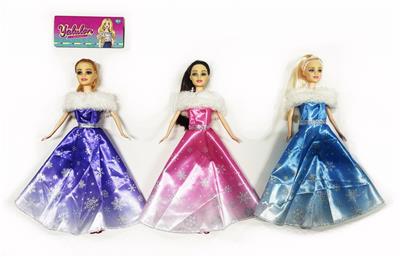 11.5寸实身时尚娃娃/3款混装 - OBL10403596