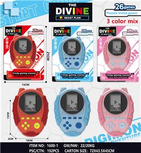 数码暴龙神圣计划俄罗斯方块游戏机单只装 - OBL10403752