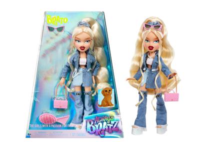 OMG  BRATZ  夏天 系列 10寸9关节大脚大腿实身大头贝兹娃娃带眼镜带梳子带手提包 - OBL10403900