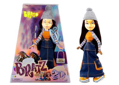 OMG  BRATZ  夏天 系列10寸大脚大腿实身大头贝兹娃娃带帽子 - OBL10403906