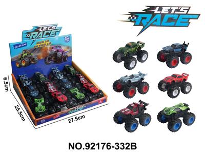 合金 越野大轮车惯性6款 - OBL10403992