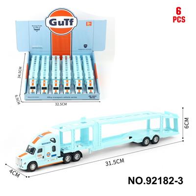 美式双层平板拖车        6只/展示盒 - OBL10403997