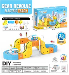 Electric rail truck - OBL10404634