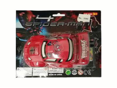 蜘蛛侠线控车儿童仿真模型车无线二通遥控电动车遥控车 - OBL10405458