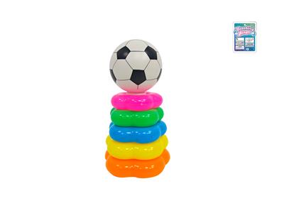 5层花型彩虹套圈（足球） - OBL10406940