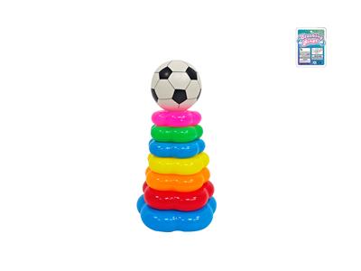 7层花型彩虹套圈（足球) - OBL10406944