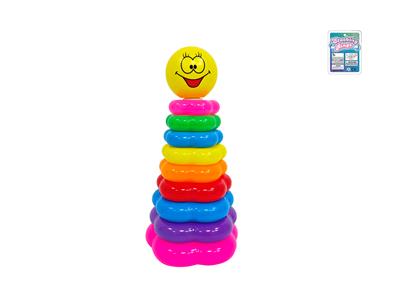 9层花型彩虹套圈（笑脸） - OBL10406946