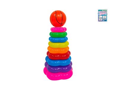 9层花型彩虹套圈（篮球) - OBL10406947