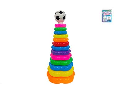 13层花型彩虹套圈（足球) - OBL10406956