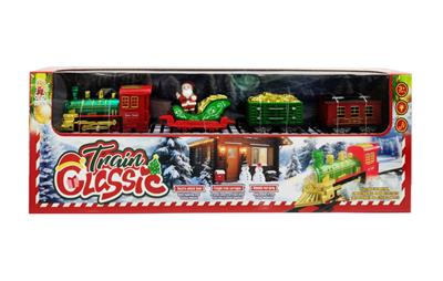 古典蒸汽电动轨道火车
(圣诞款） - OBL10407170