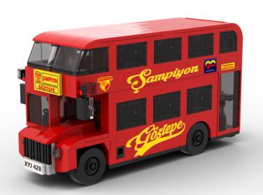 DIY拼装积木 伦敦巴士 - OBL10407651