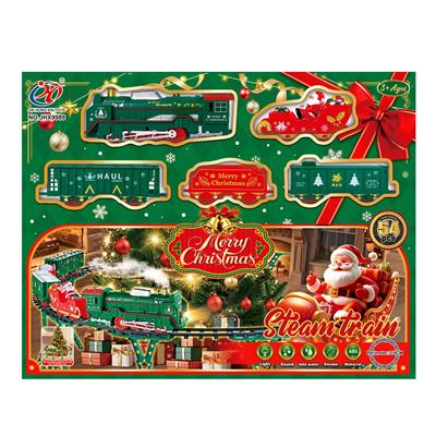 电动灯光音乐冒烟Y架轨道火车 - OBL10410913