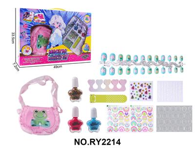 小青蛙时尚包包+美甲饰品套装 - OBL10411879