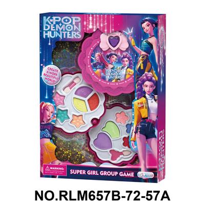 猎魔女团蝴蝶结圆花2层彩妆组合 - OBL10412012