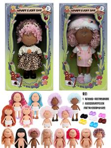 爆款正版一比一10寸全搪胶西班牙MIA土豆娃娃公仔（2款混装） - OBL10412148