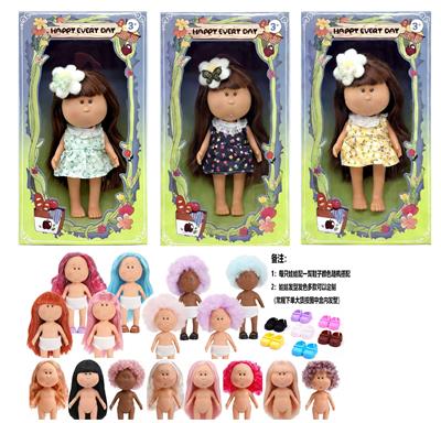 爆款正版一比一10寸全搪胶西班牙MIA土豆娃娃公仔（3款混装） - OBL10412169