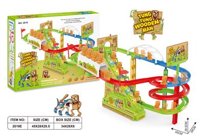 木头人 电动灯光音乐双向轨道 - OBL10412293