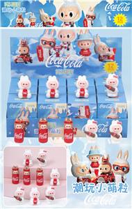 12入树脂植绒/可乐三件套/混色混款 - OBL10412308