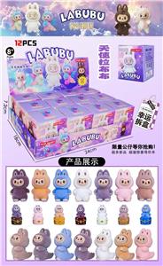 12入树脂植绒/天使拉布布/混色混款 - OBL10412310