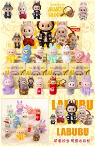 12入树脂植绒/全家福拉布/混色混款 - OBL10412316