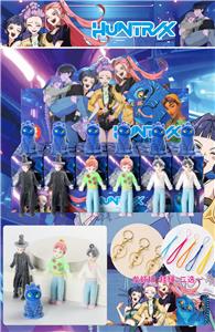 猎魔女团（男团）盲盒/（24入吊绳） /软胶/混色混款 - OBL10412405