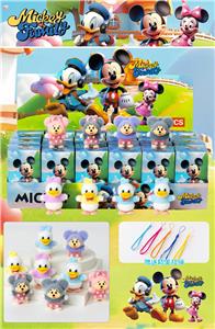 PVC米奇盲盒（12入吊绳）/植绒款/混色混款 - OBL10412413