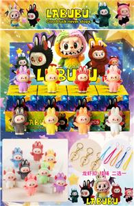 pvc恶魔拉布盲盒（12入吊绳）/植绒款/混色混款 - OBL10412418