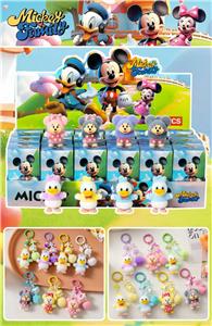 PVC米奇盲盒（12入钥匙扣）/植绒款/混色混款 - OBL10412448