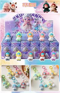  PVC软胶SP盲盒（12入钥匙扣）/植绒款/混色混款 - OBL10412459