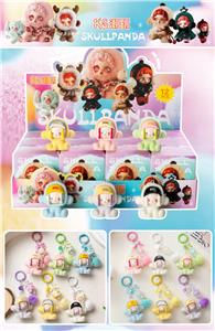 耳机SP盲盒（12入钥匙扣）/树脂植绒款/混色混款 - OBL10412478