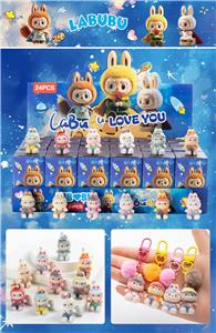 娃衣拉布（24入门型扣）/树脂植绒款/混色混款 - OBL10412503