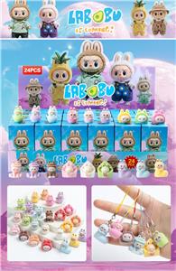 树脂信封拉布（24入吊绳）/植绒款/混色混款 - OBL10412517