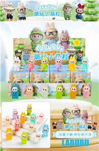 盒庄12只萌粒盲盒/植绒款/混色混款 - OBL10412536