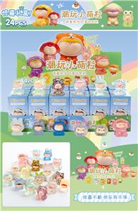 盒庄24只萌粒盲盒/植绒款/混色混款 - OBL10412538